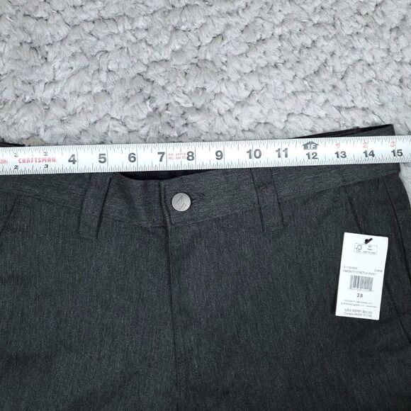 Volcom Vmonty Stretch Chino Pants Men's Straight Leg Dark Gray Size 28 - Picture 7 of 10